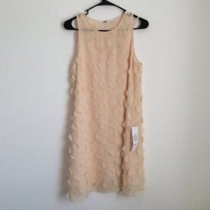 BGBGeneration Sleeveless Floral Chiffon Sheath Dress